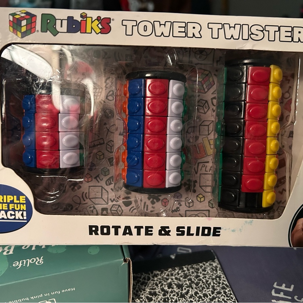 Rubik’s Tower Twister 3 pc. Puzzle Set